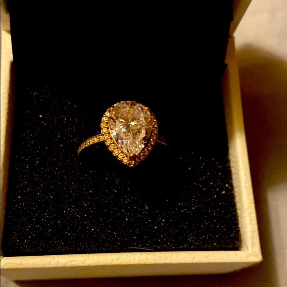 Other Pandora Tear Shape Promise Ring Poshmark